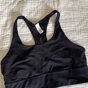 Black LuluLemon Sports Bra